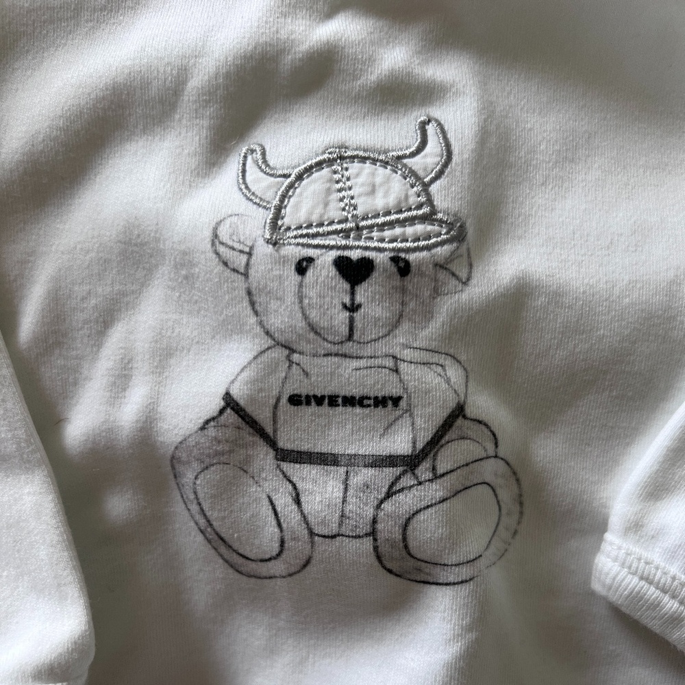 Givenchy Baby printed footie, sz 9M